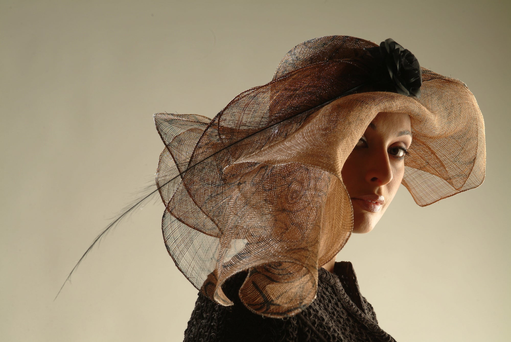 wide brim kentuck derby hat